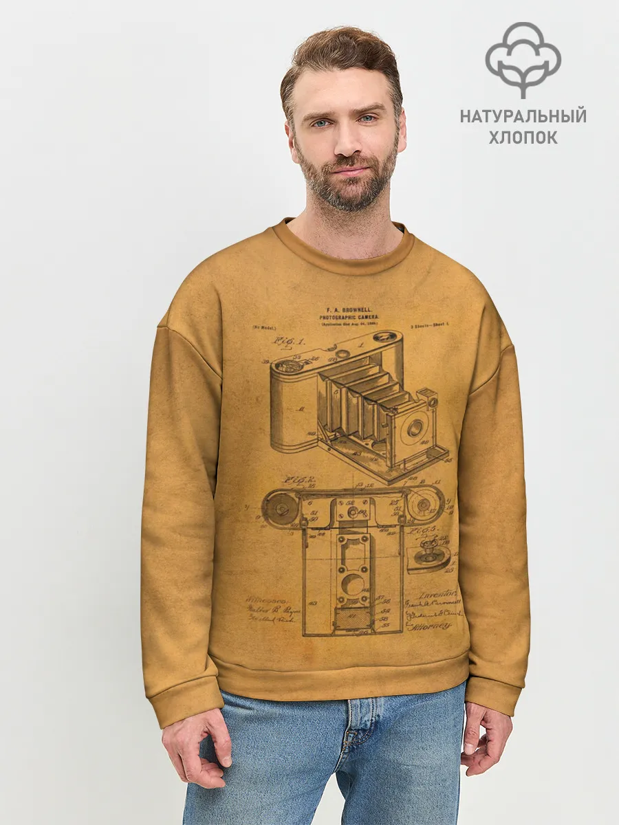 Мужской свитшот базовый / Photographic Camera Patent