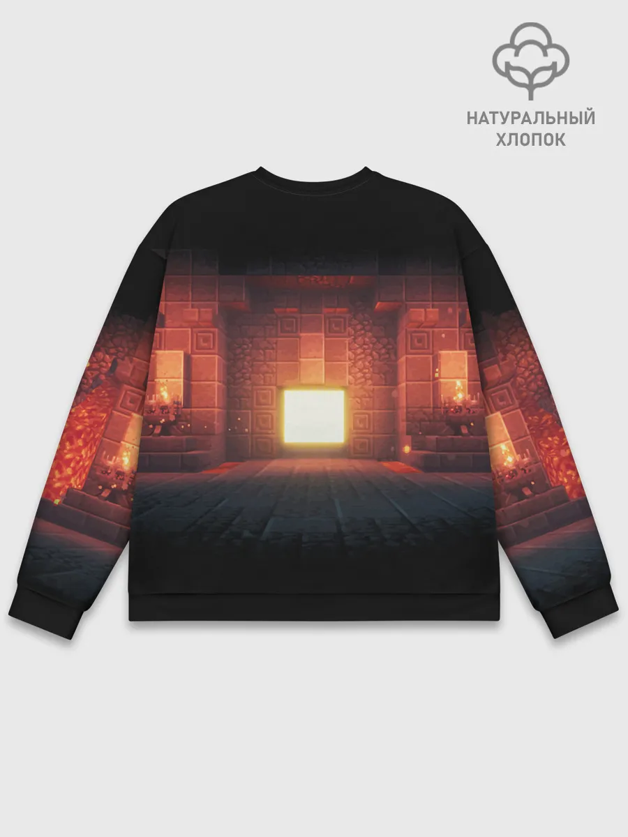 Мужской свитшот базовый / MINECRAFT: Dungeons