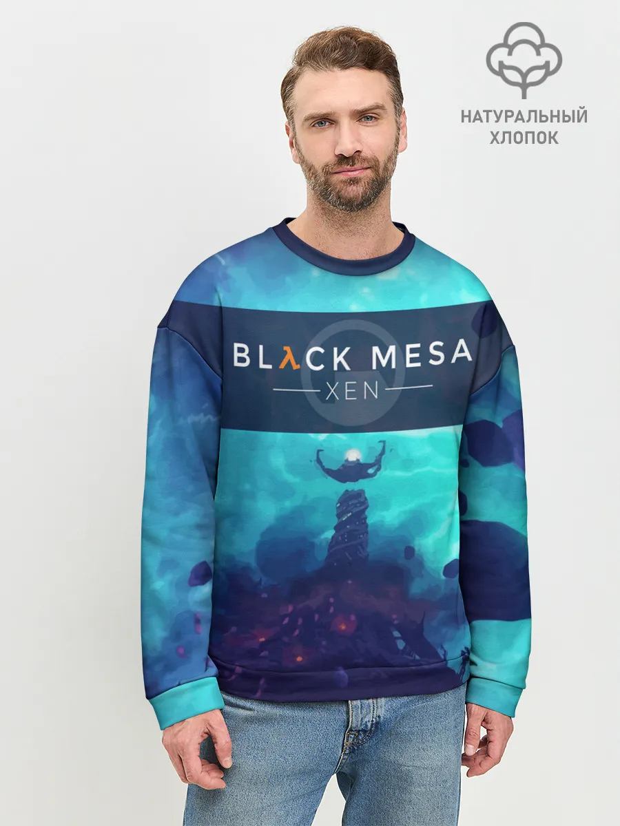 Мужской свитшот базовый / HALF-LIFE - Black Mesa: XEN