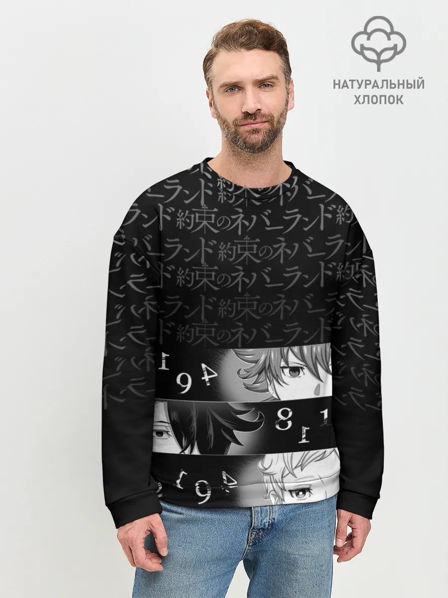 Мужской свитшот базовый / Emma, Ray, Norman