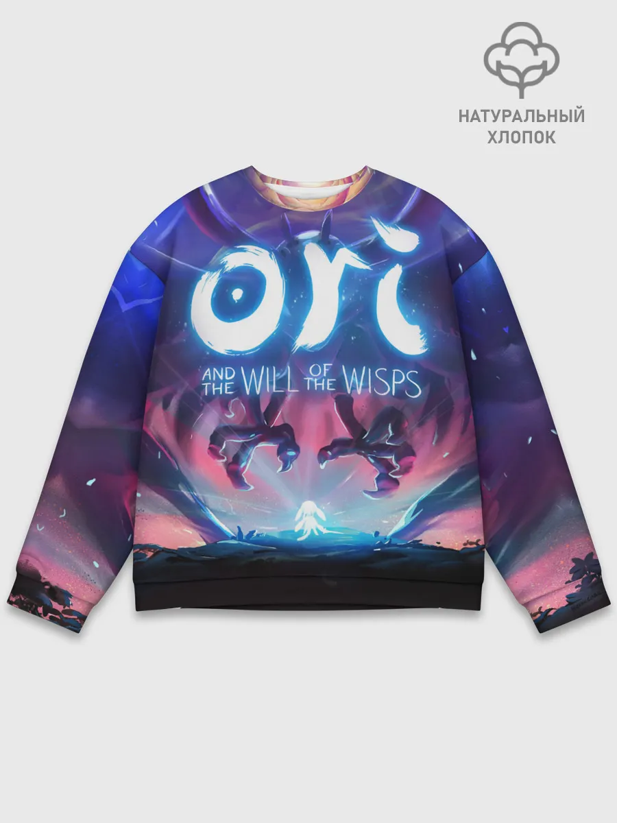 Мужской свитшот базовый / Ori and the Blind Forest