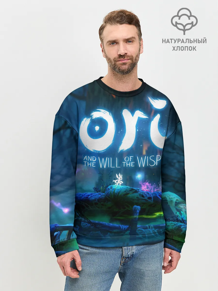 Мужской свитшот базовый / Ori and the Blind Forest