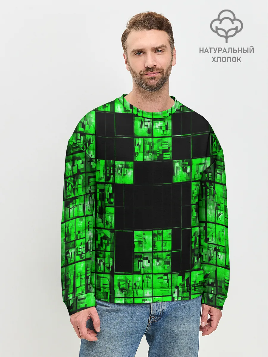 Мужской свитшот базовый / MINECRAFT