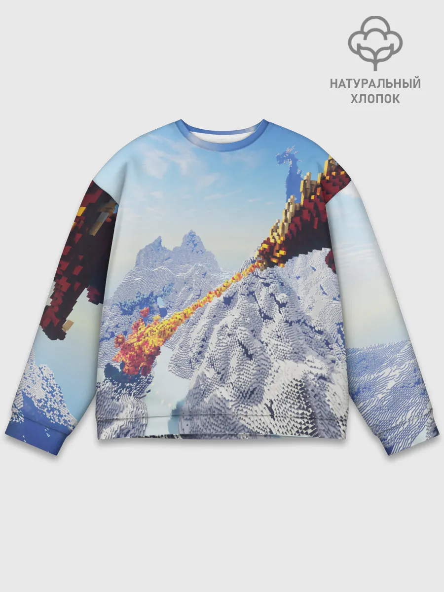 Мужской свитшот базовый / MINECRAFT