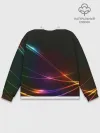Мужской свитшот базовый / Неоновые Линии