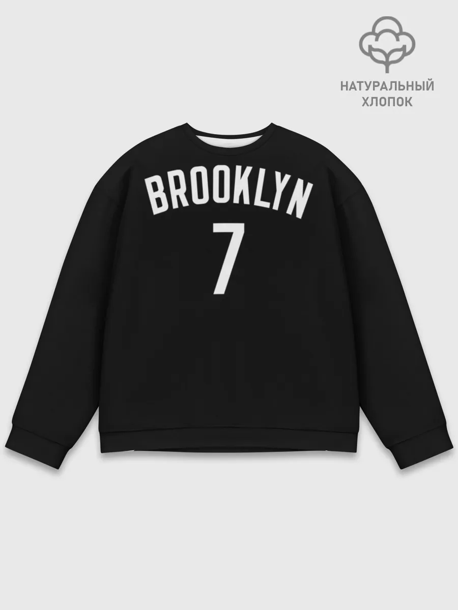 Мужской свитшот базовый / Кевин Дюрант Бруклин 7