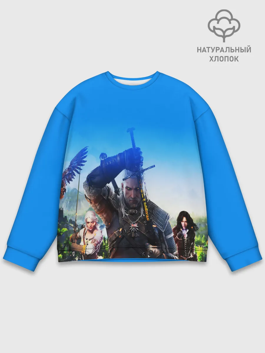 Мужской свитшот базовый / ВЕДЬМАК 3