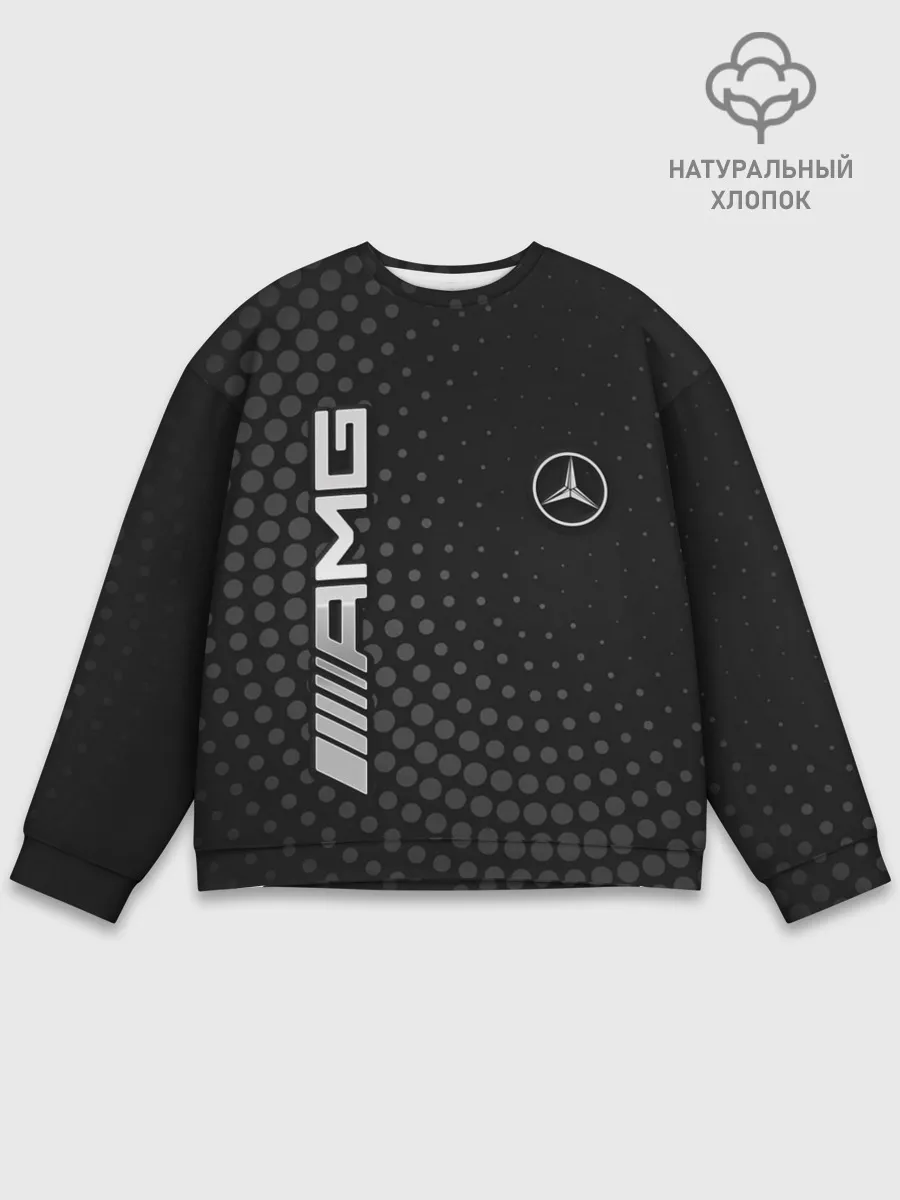 Мужской свитшот базовый / Mercedes