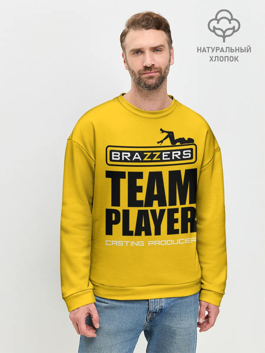 Мужской свитшот базовый / Brazzers Team player
