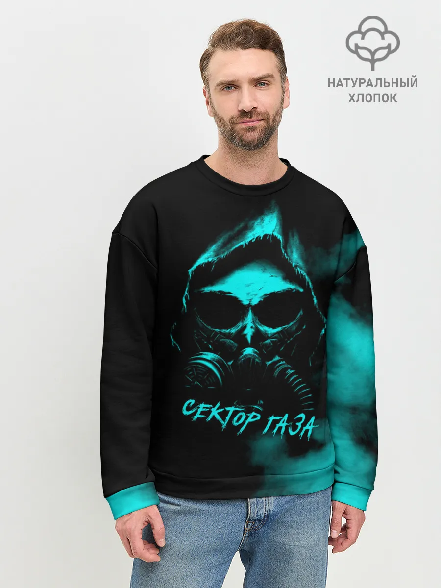 Мужской свитшот базовый / Сектор Газа