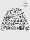 Мужской свитшот базовый / METALLICA LOGOBOMBING