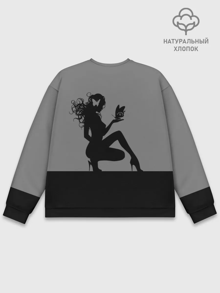 Мужской свитшот базовый / Brazzers team Casting-producer