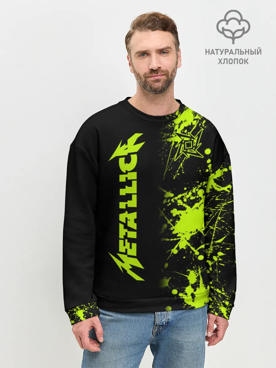 Мужской свитшот базовый / Metallica