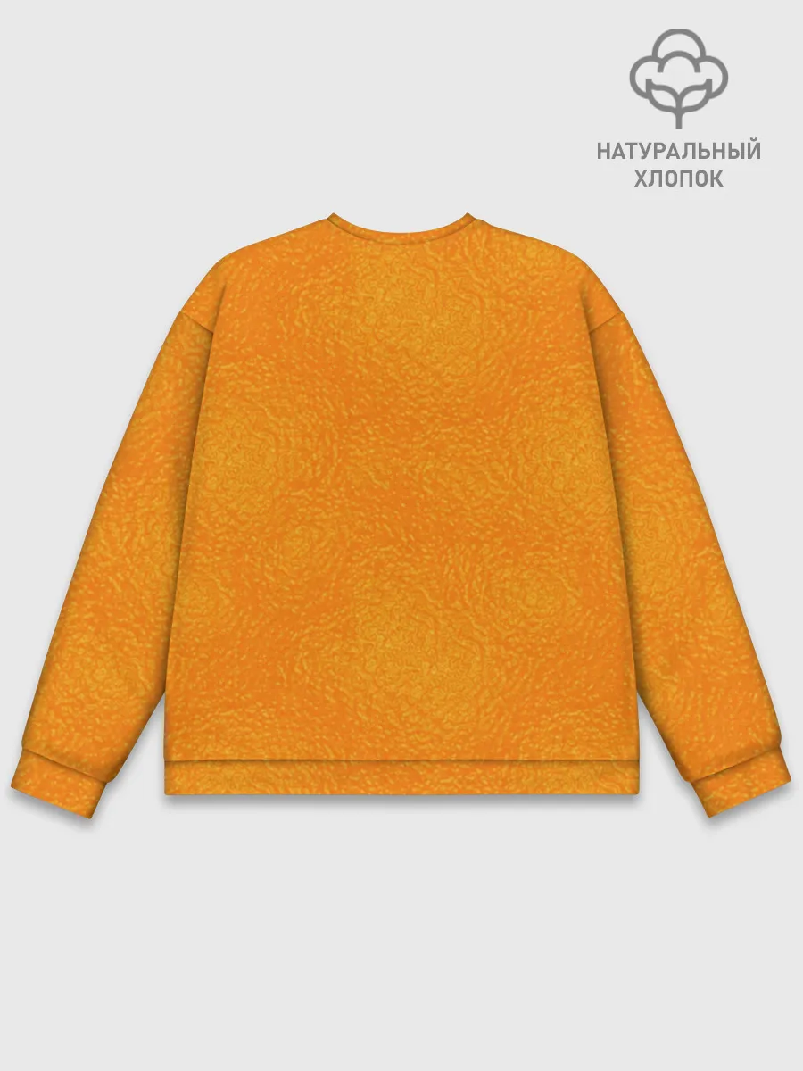 Мужской свитшот базовый / Апельсин
