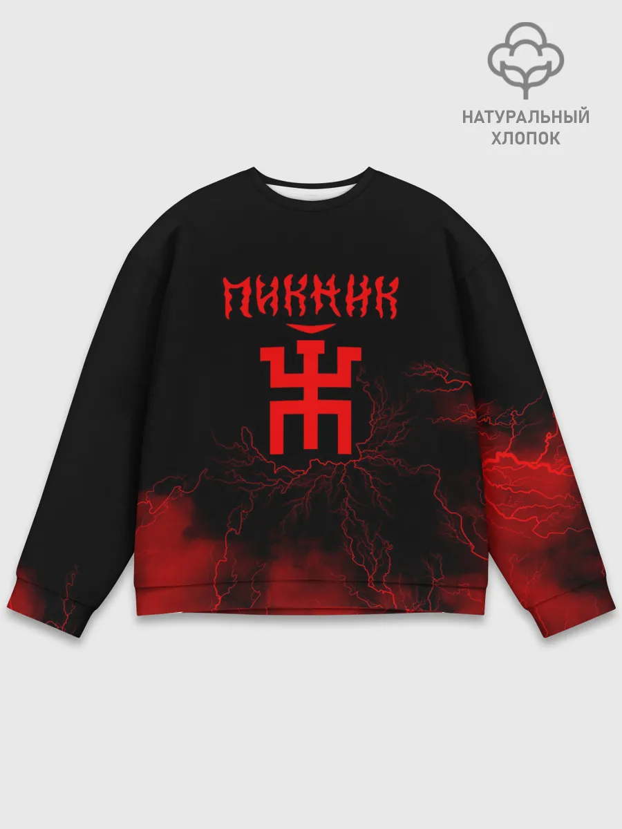 Мужской свитшот базовый / Пикник