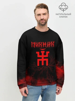 Мужской свитшот базовый / Пикник