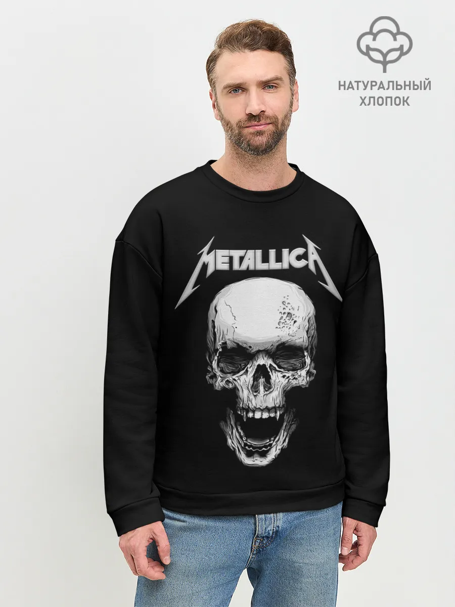 Мужской свитшот базовый / Metallica