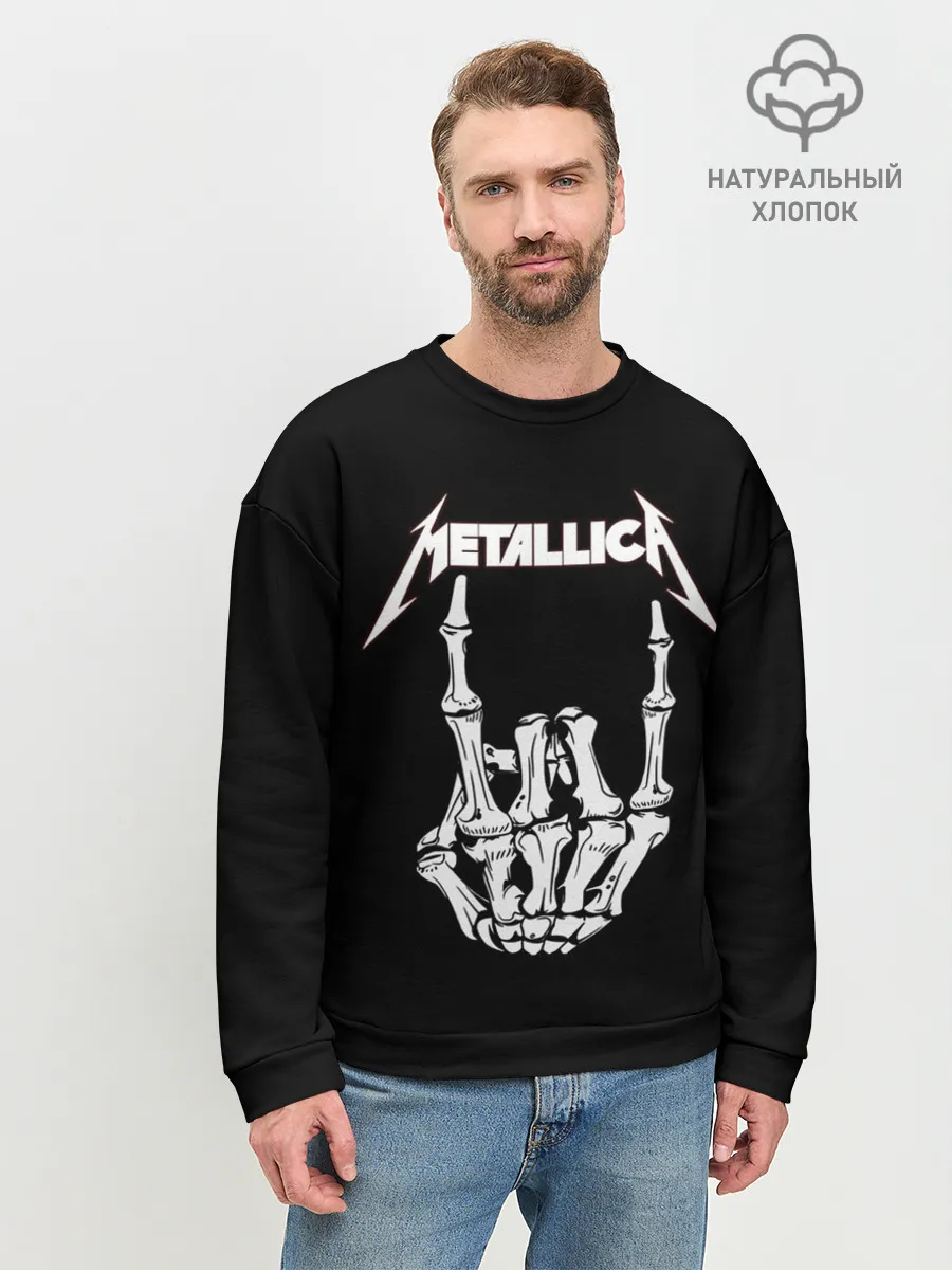 Мужской свитшот базовый / Metallica
