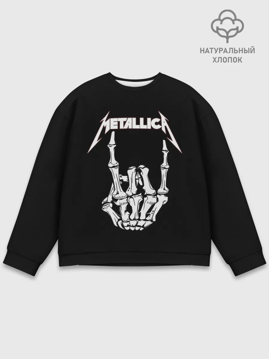 Мужской свитшот базовый / Metallica