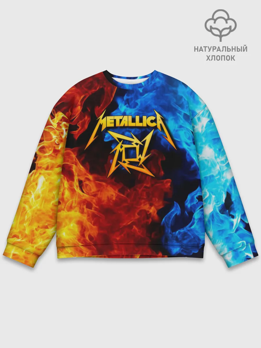 Мужской свитшот базовый / Metallica