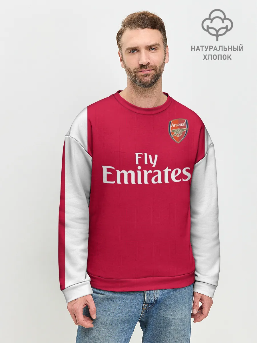 Мужской свитшот базовый / Arsenal home 19-20