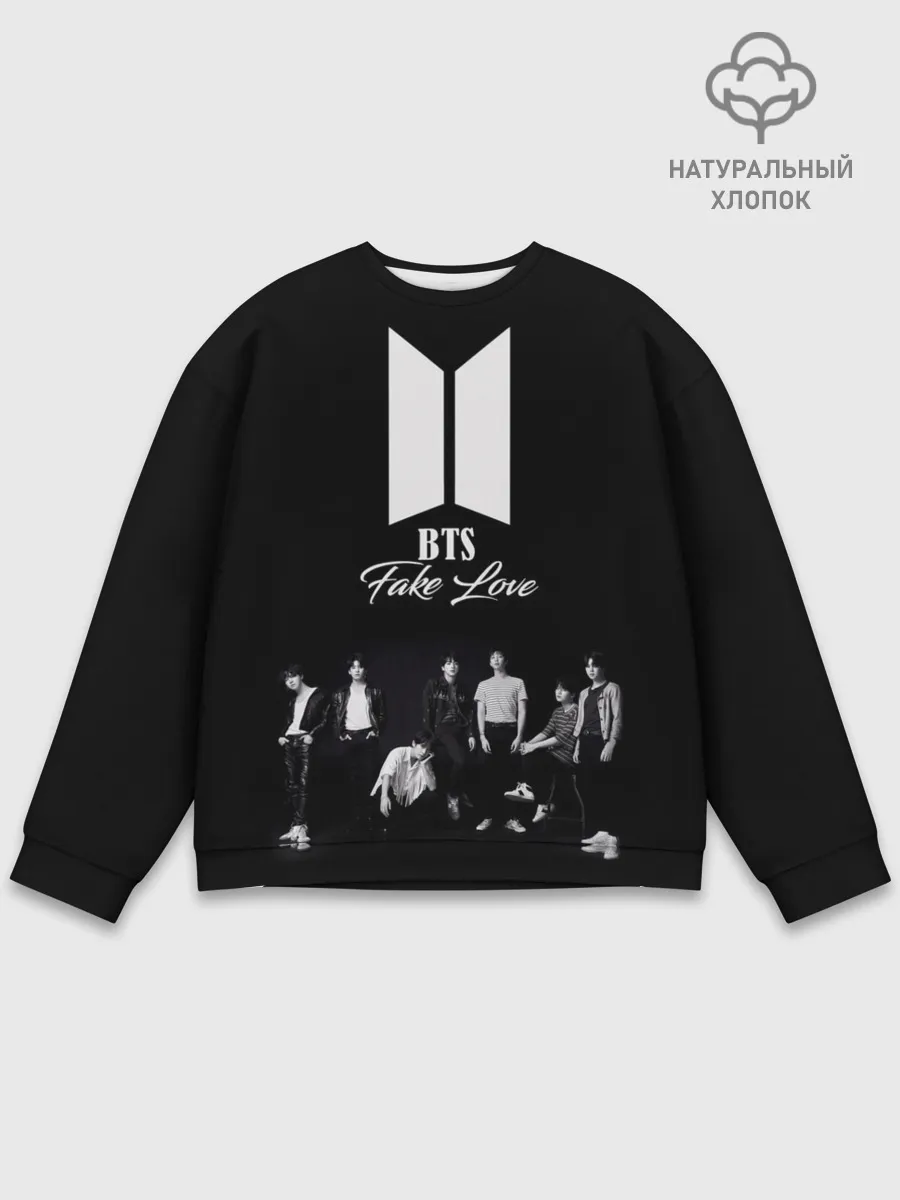 Мужской свитшот базовый / BTS Take love