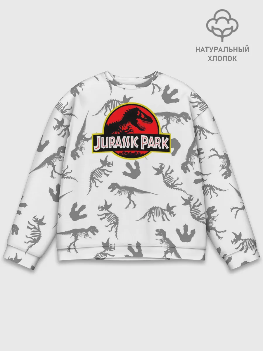 Мужской свитшот базовый / Парк Юрского Периода