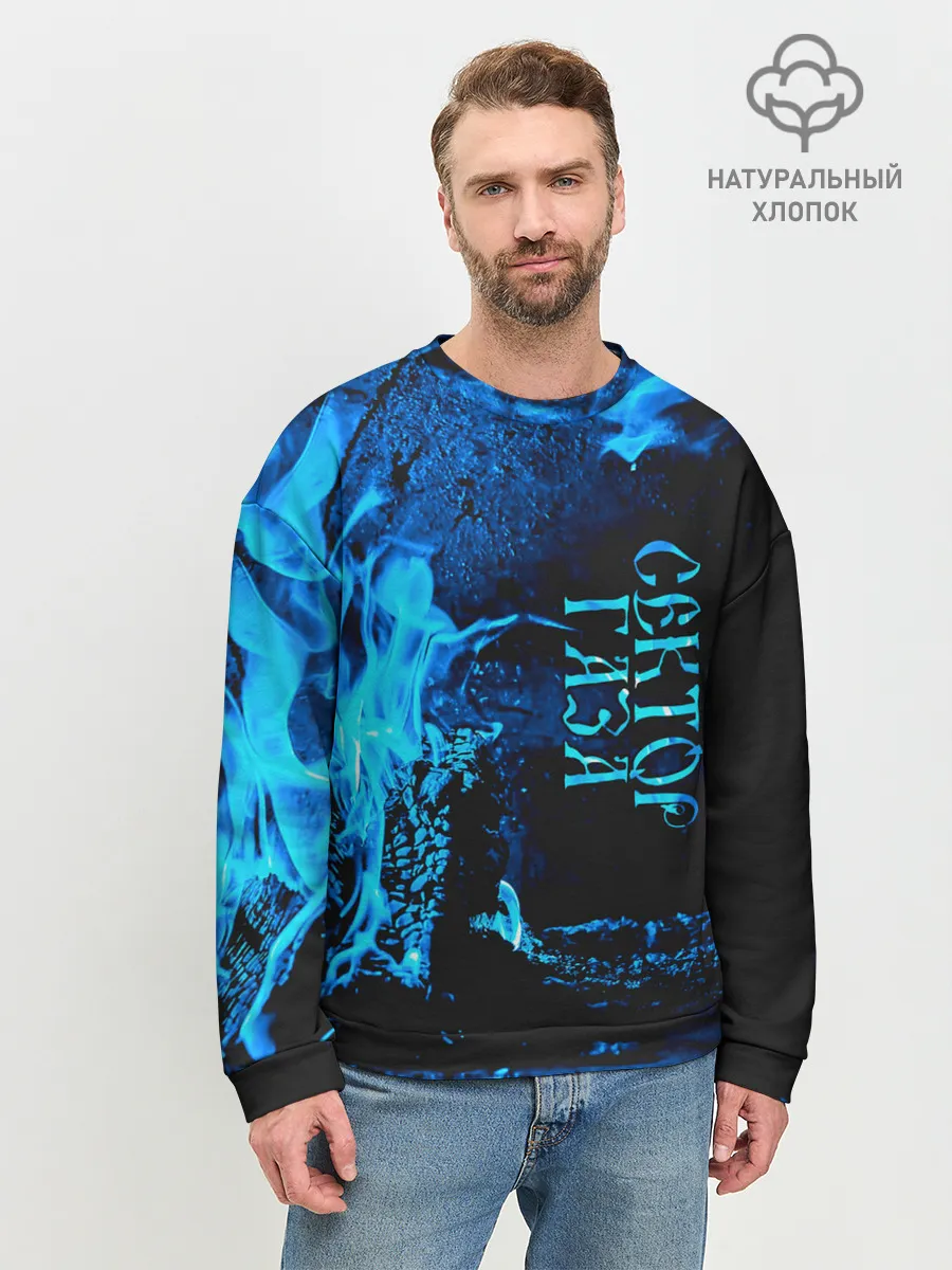 Мужской свитшот базовый / Сектор Газа