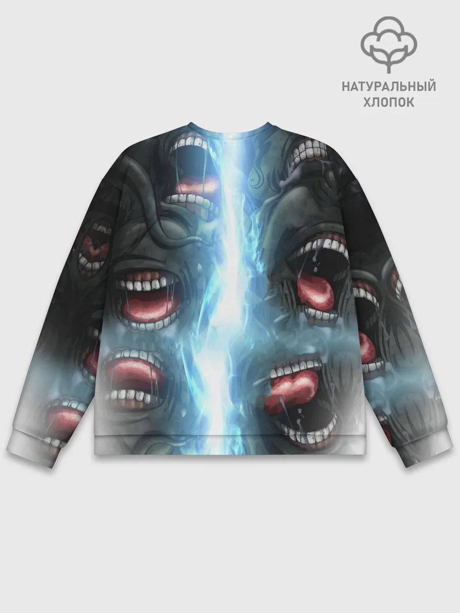Мужской свитшот базовый / Оверлорд Пасти