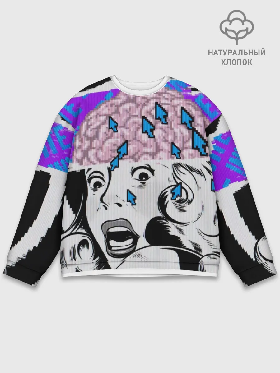 Мужской свитшот базовый / DedSec