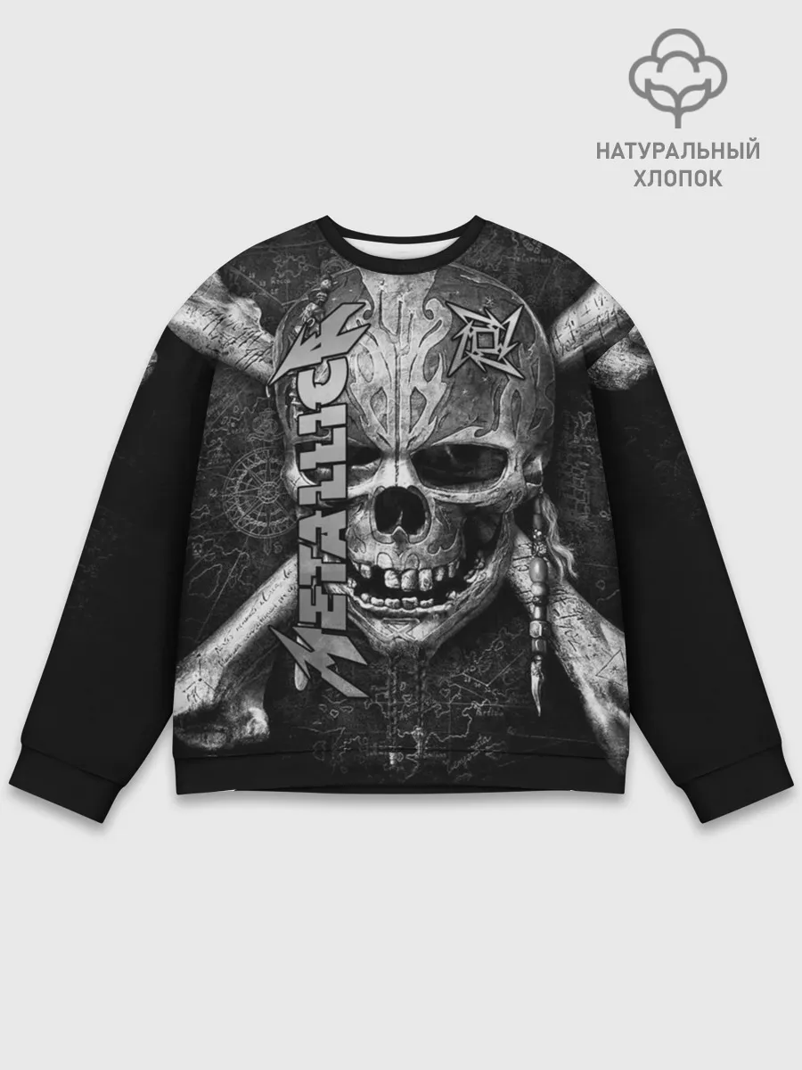 Мужской свитшот базовый / Metallica