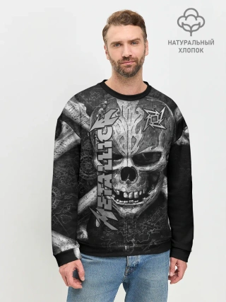 Мужской свитшот базовый / Metallica
