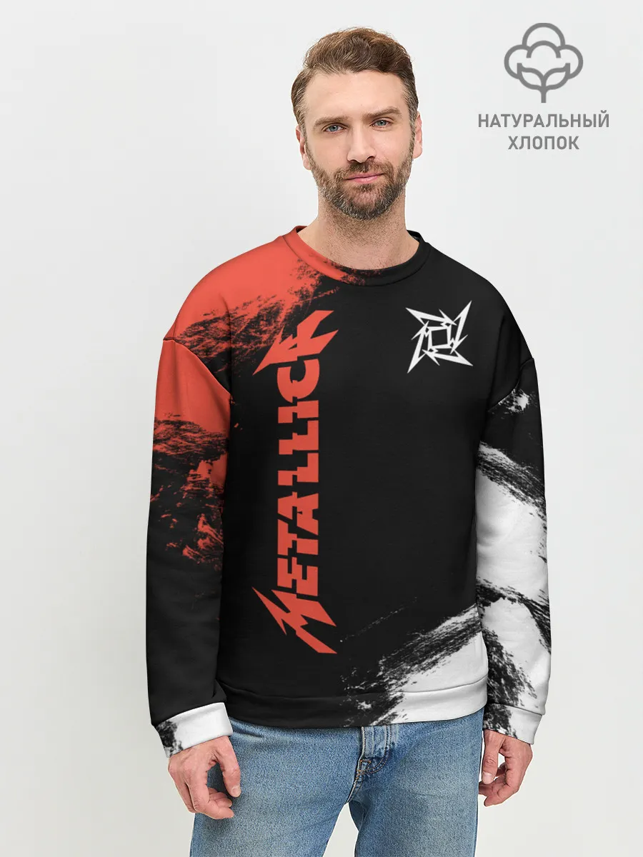 Мужской свитшот базовый / Metallica