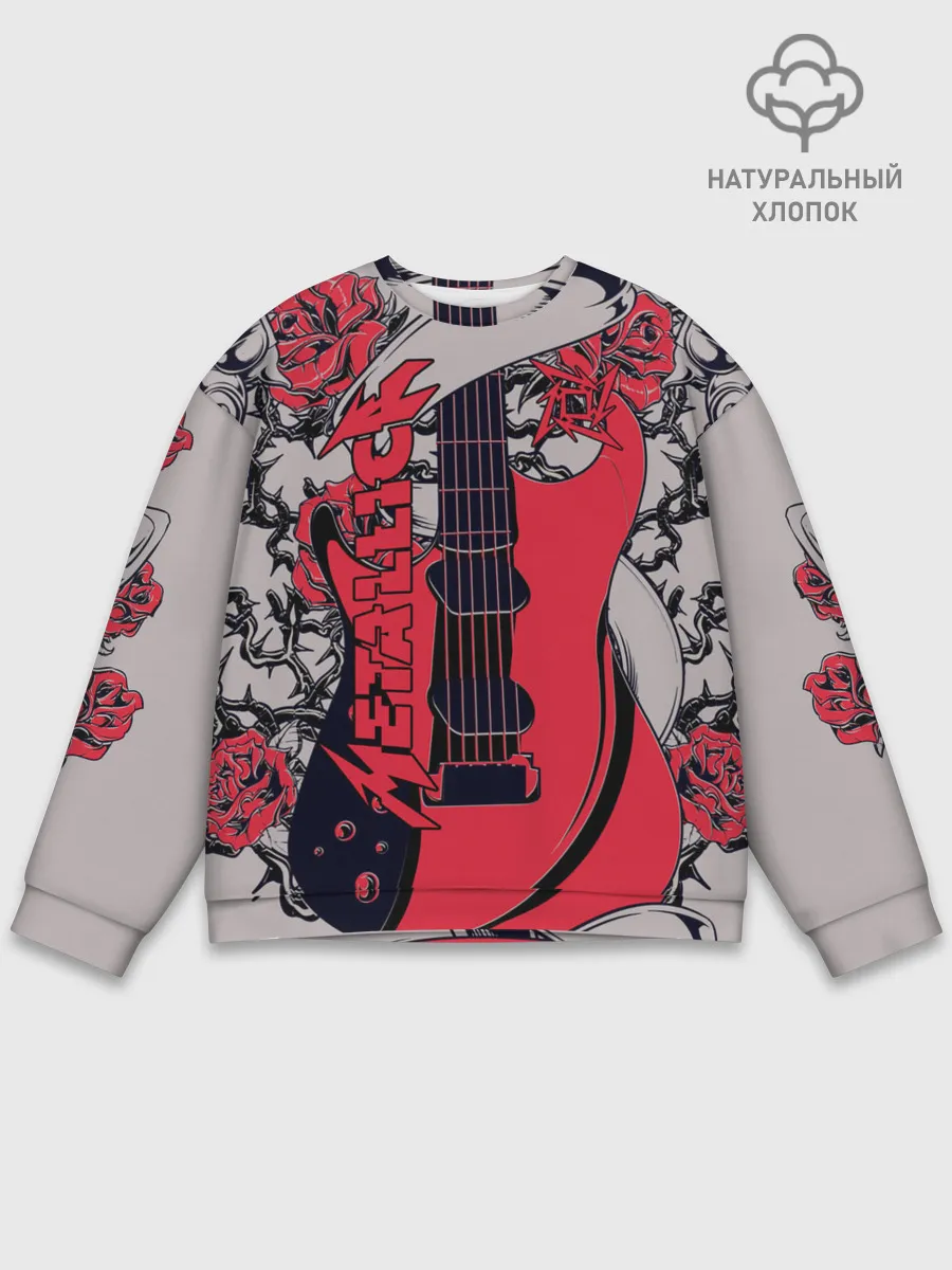 Мужской свитшот базовый / Metallica