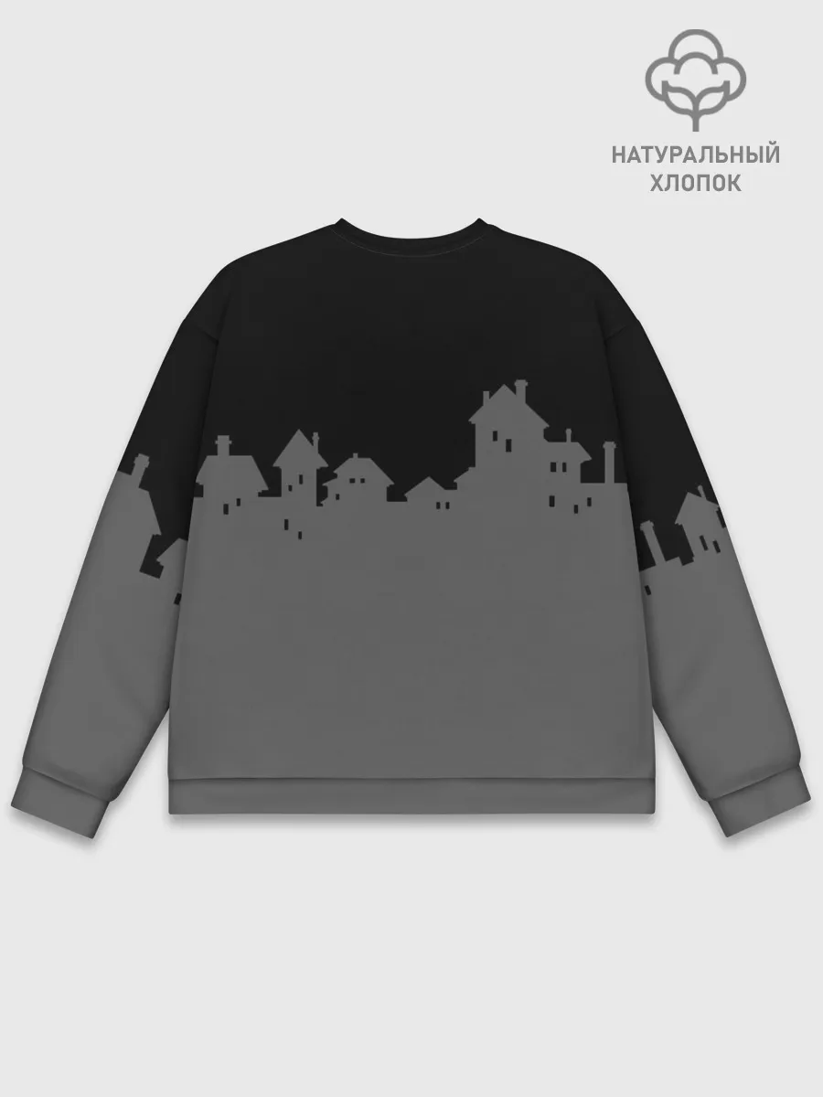 Мужской свитшот базовый / ЪУЪ СЪУКА