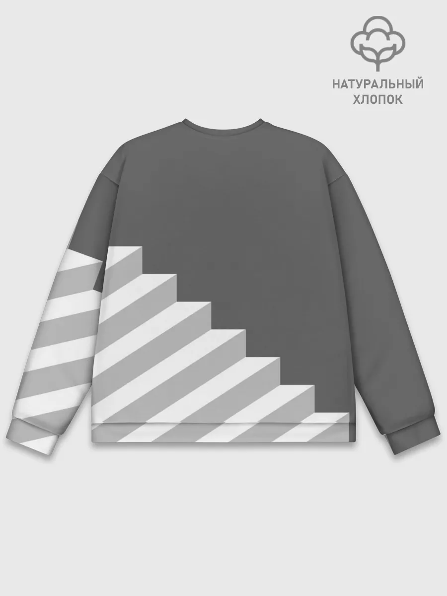 Мужской свитшот базовый / ЪУЪ СЪУКА