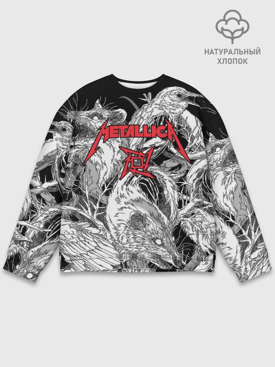 Мужской свитшот базовый / Metallica