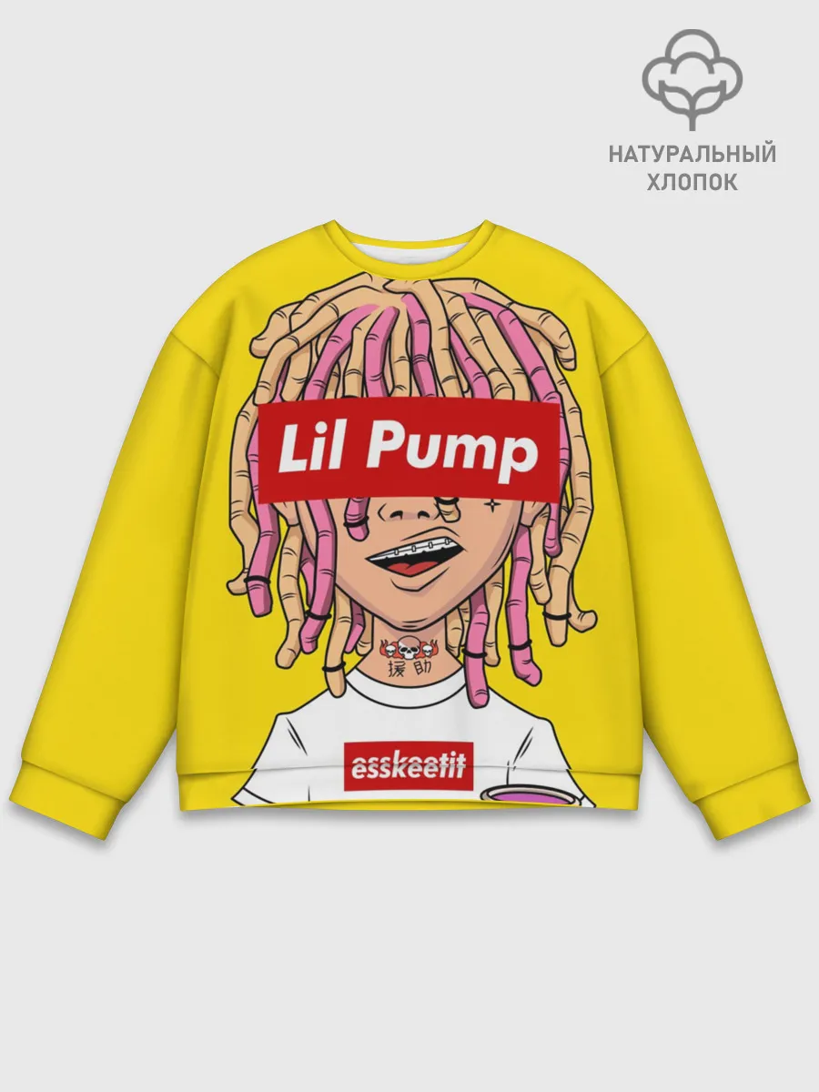 Мужской свитшот базовый / Lil Pump