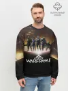 Мужской свитшот базовый / WARFRAME Planet