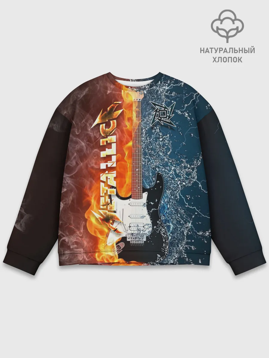 Мужской свитшот базовый / Metallica