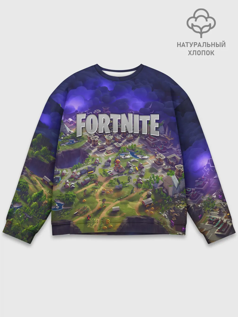 Мужской свитшот базовый / Fortnite