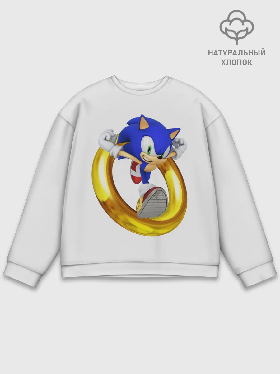 Мужской свитшот базовый / Sonic