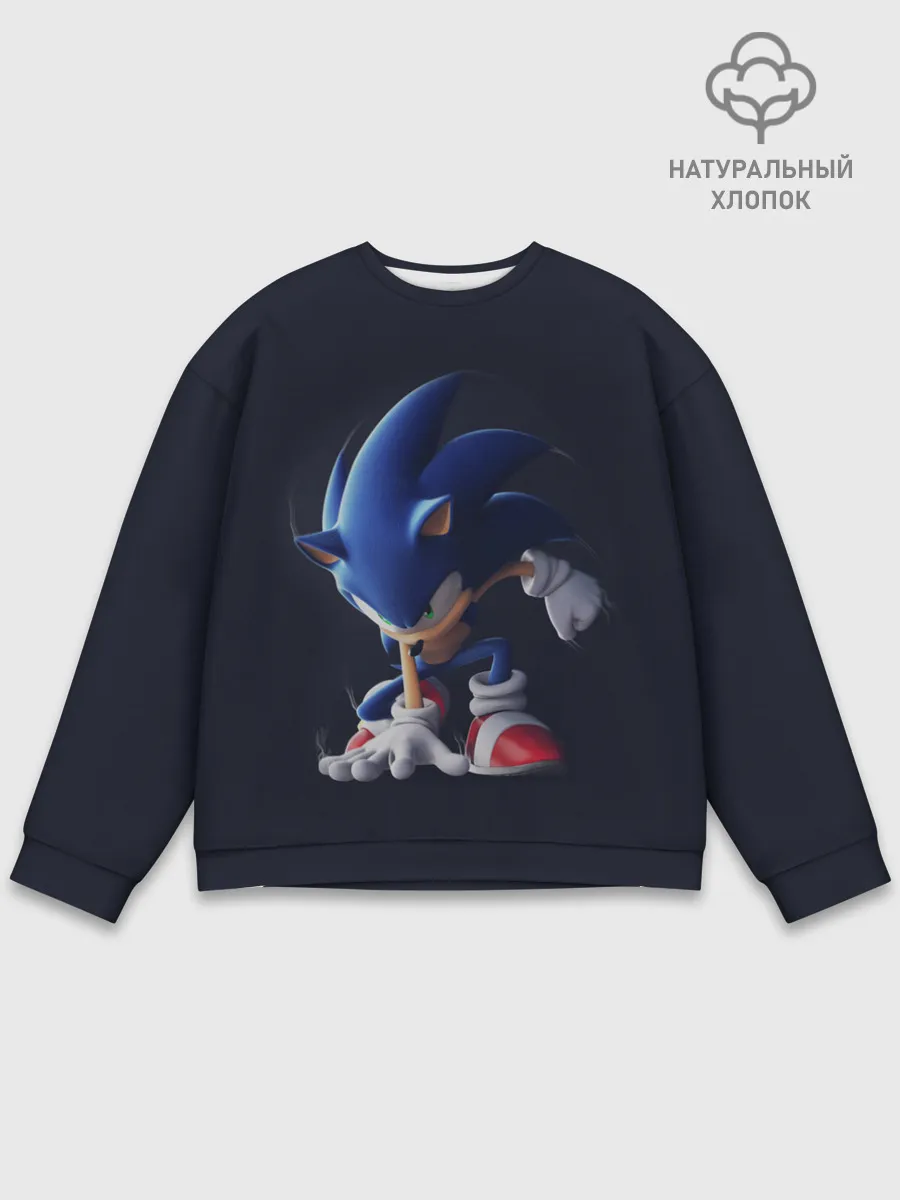 Мужской свитшот базовый / Sonic