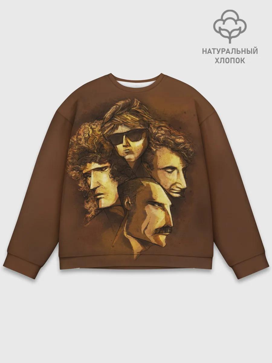 Мужской свитшот базовый / Queen