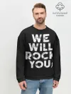 Мужской свитшот базовый / We Will Rock You