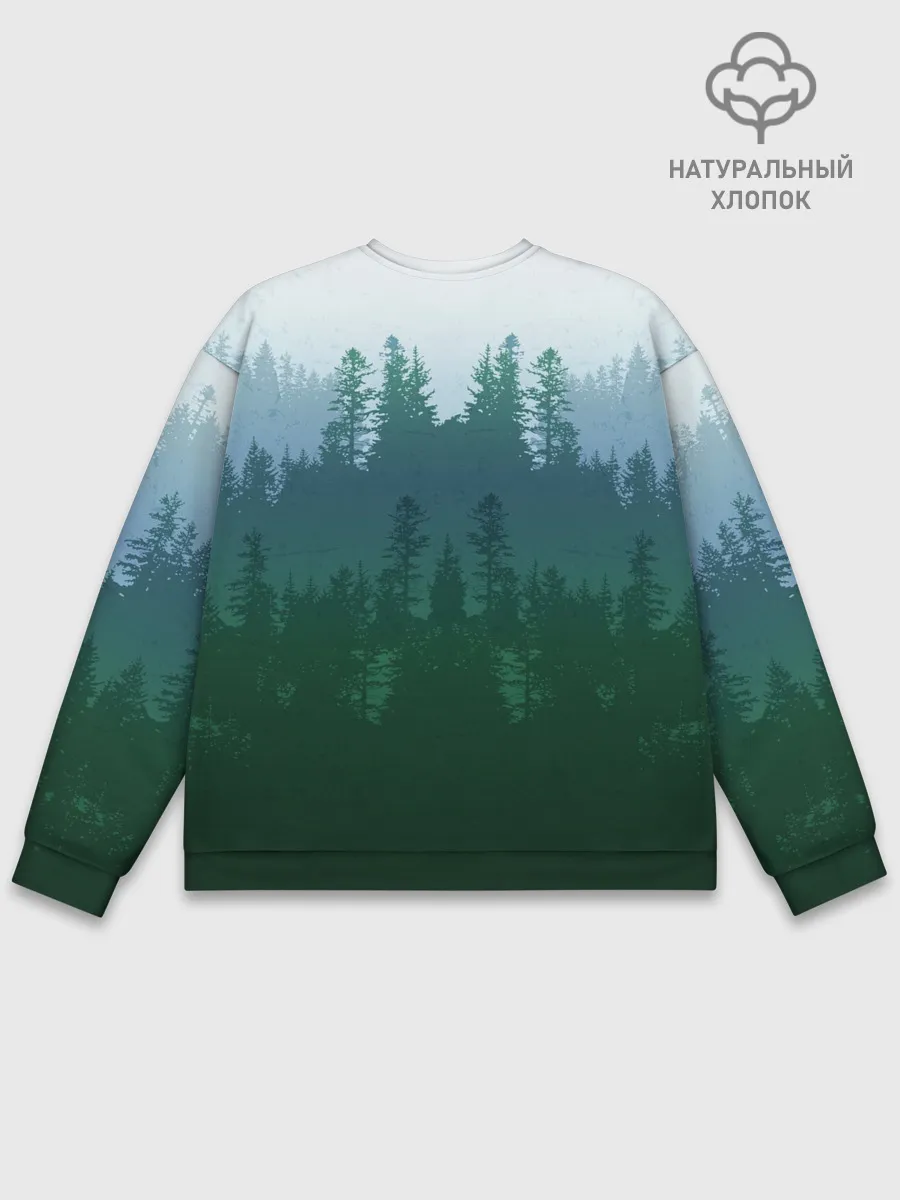 Мужской свитшот базовый / Сибирь