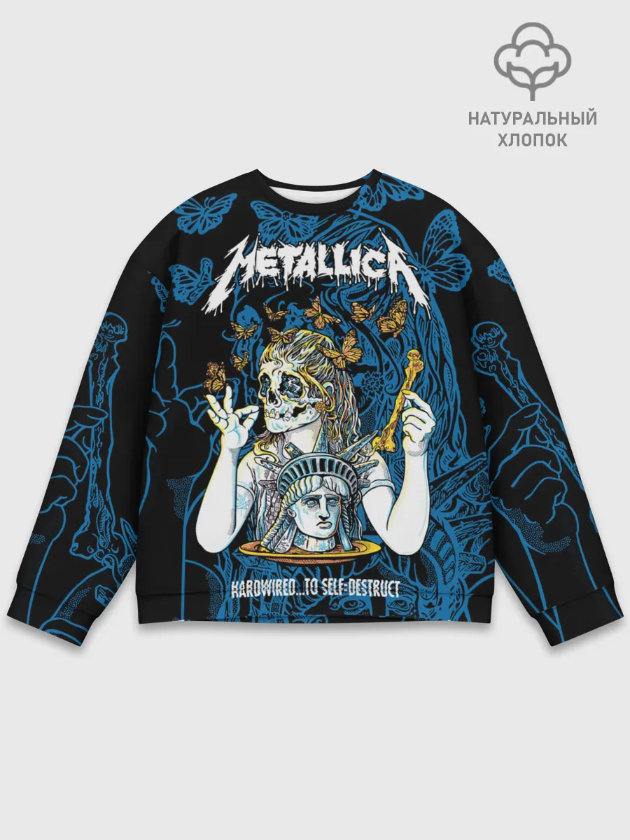 Мужской свитшот базовый / Metallica