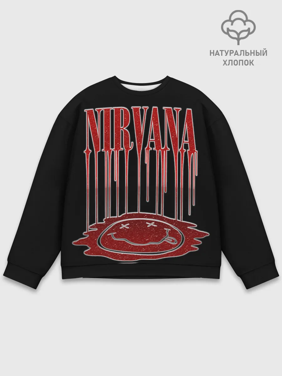 Мужской свитшот базовый / Nirvana