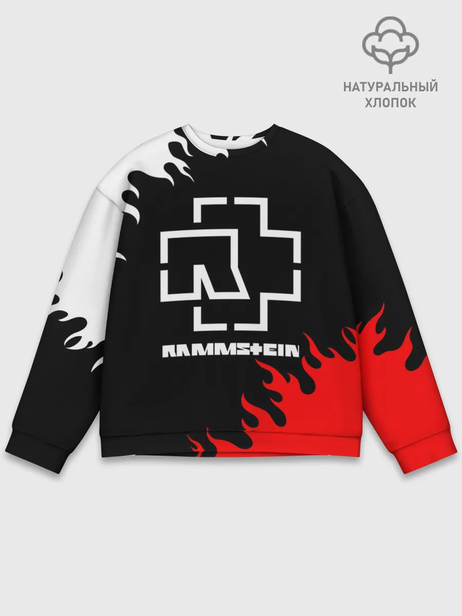Мужской свитшот базовый / RAMMSTEIN | РАМШТАЙН