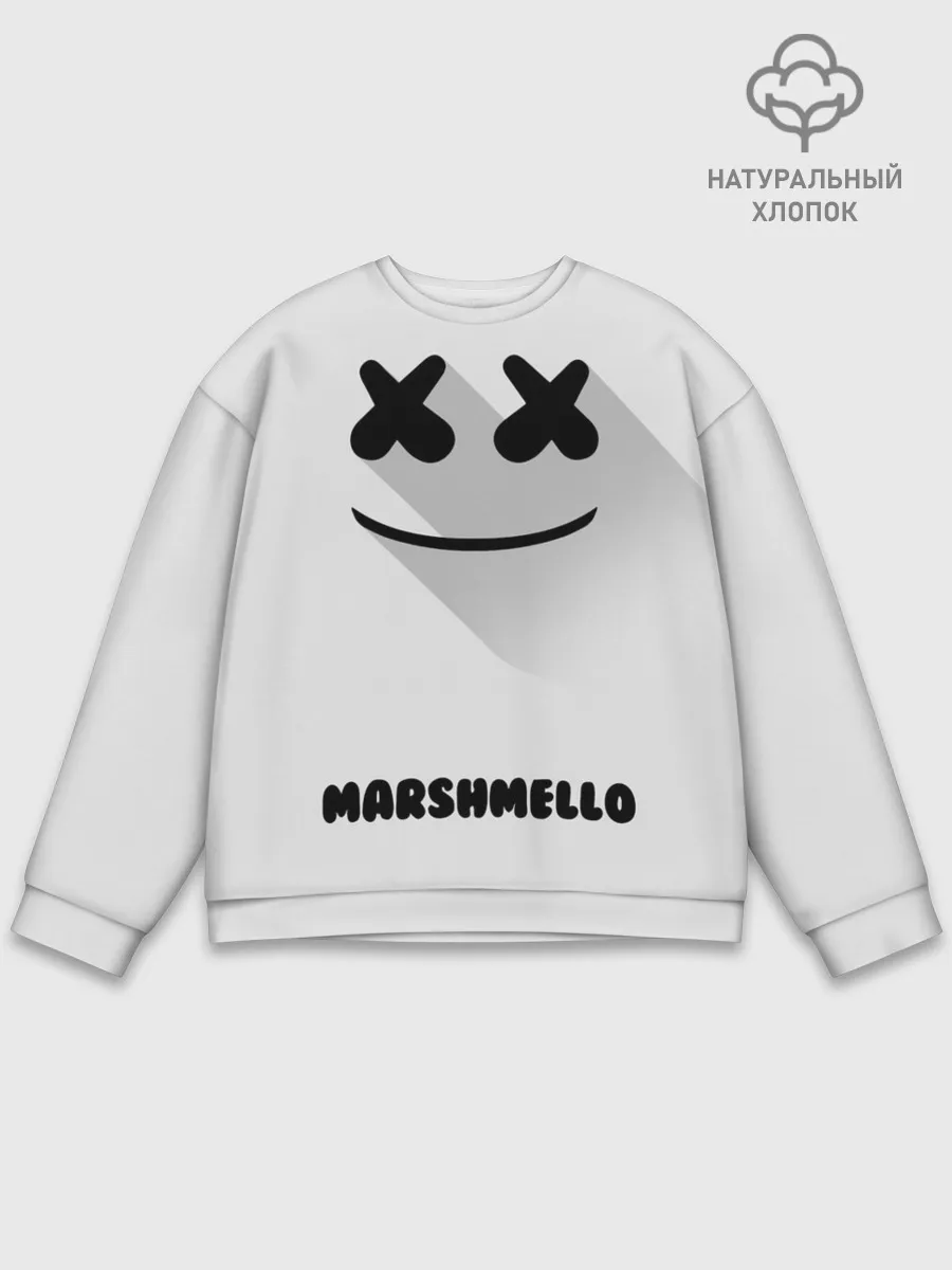 Мужской свитшот базовый / РЮКЗАК MARSHMELLO
